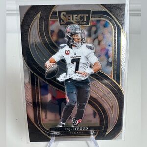 2024 CJ Stroud Panini Select Houston Texans Card